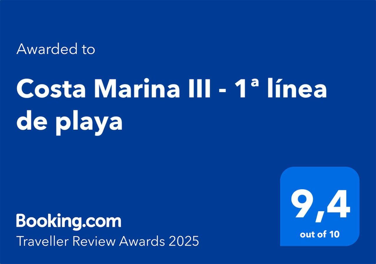 Costa Marina III - 1ª Linea De Playa Apartment El Borseral Екстериор снимка